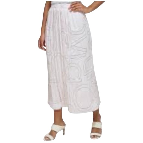 Calvin Klein Cream Maxi Skirt - Picture 1 of 14